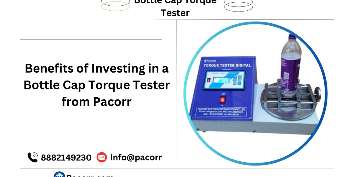 Achieving Packaging Perfection, The Role of Bottle Cap Torque Tester