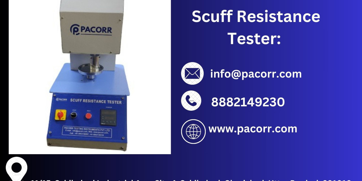 Pacorr Scuff Resistance Tester: The Perfect Blend of Precision and Durability for Abrasion Testing